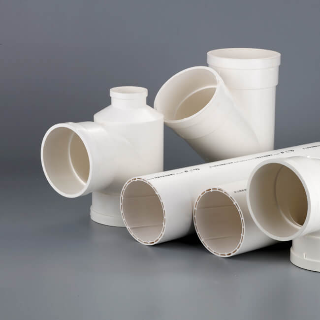 蘭塔管道、產(chǎn)品中心、PVC-U中空螺旋消音管材